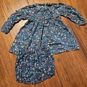 Tea Collection Dress and Bloomer Set